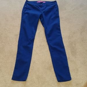 Blue stretch pants by Tinseltown Denim Collection